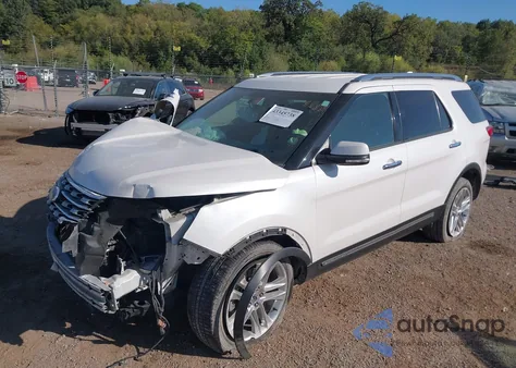 2017 Ford Explorer Limited from USA, damaged, VIN 1FM5K7F85HGE27825